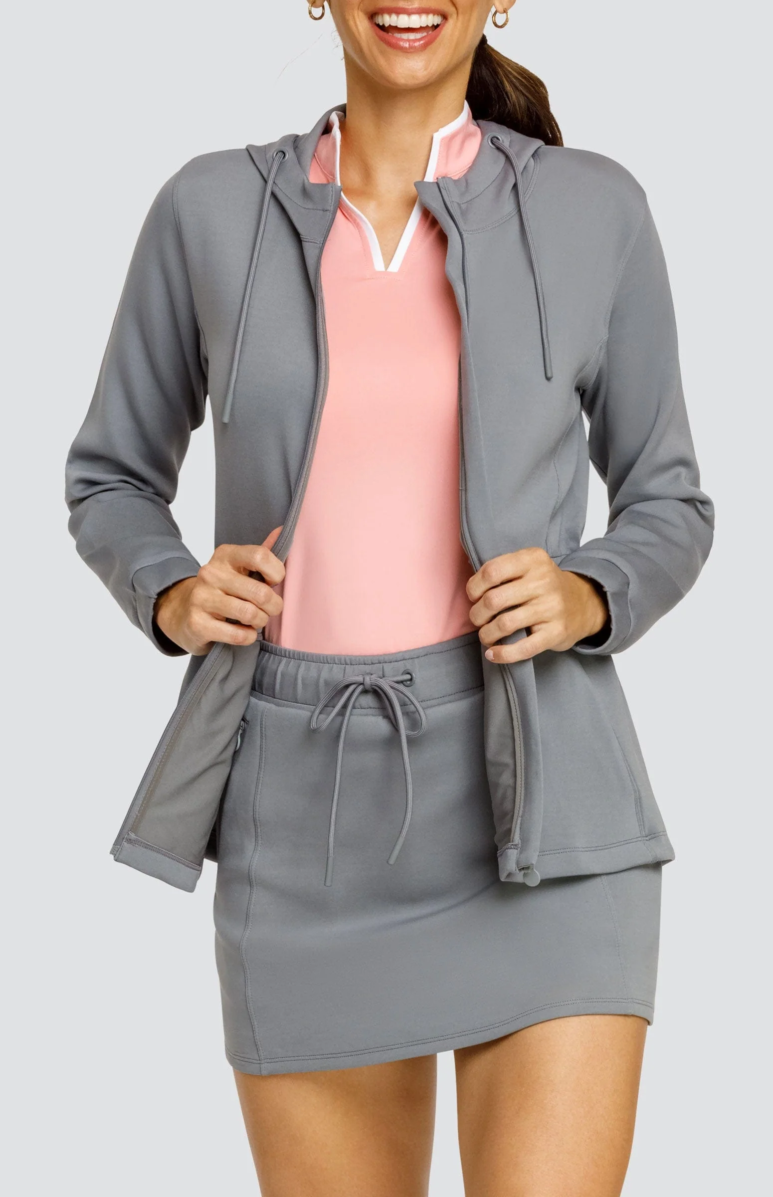 Alanza 15.5" Skort - Cool Mist - Image 4