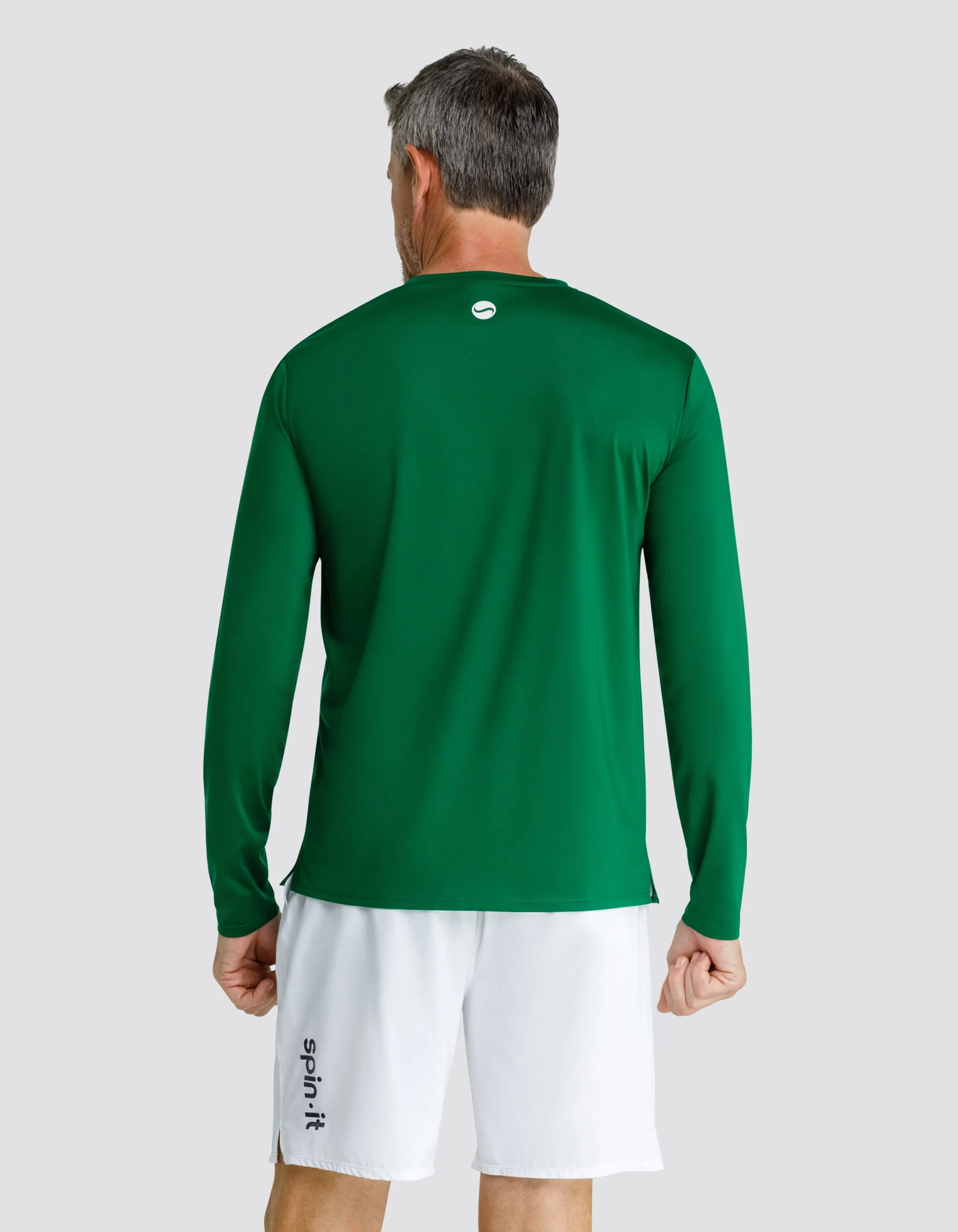 Henry Long Sleeve Top - Fern Green - Image 2