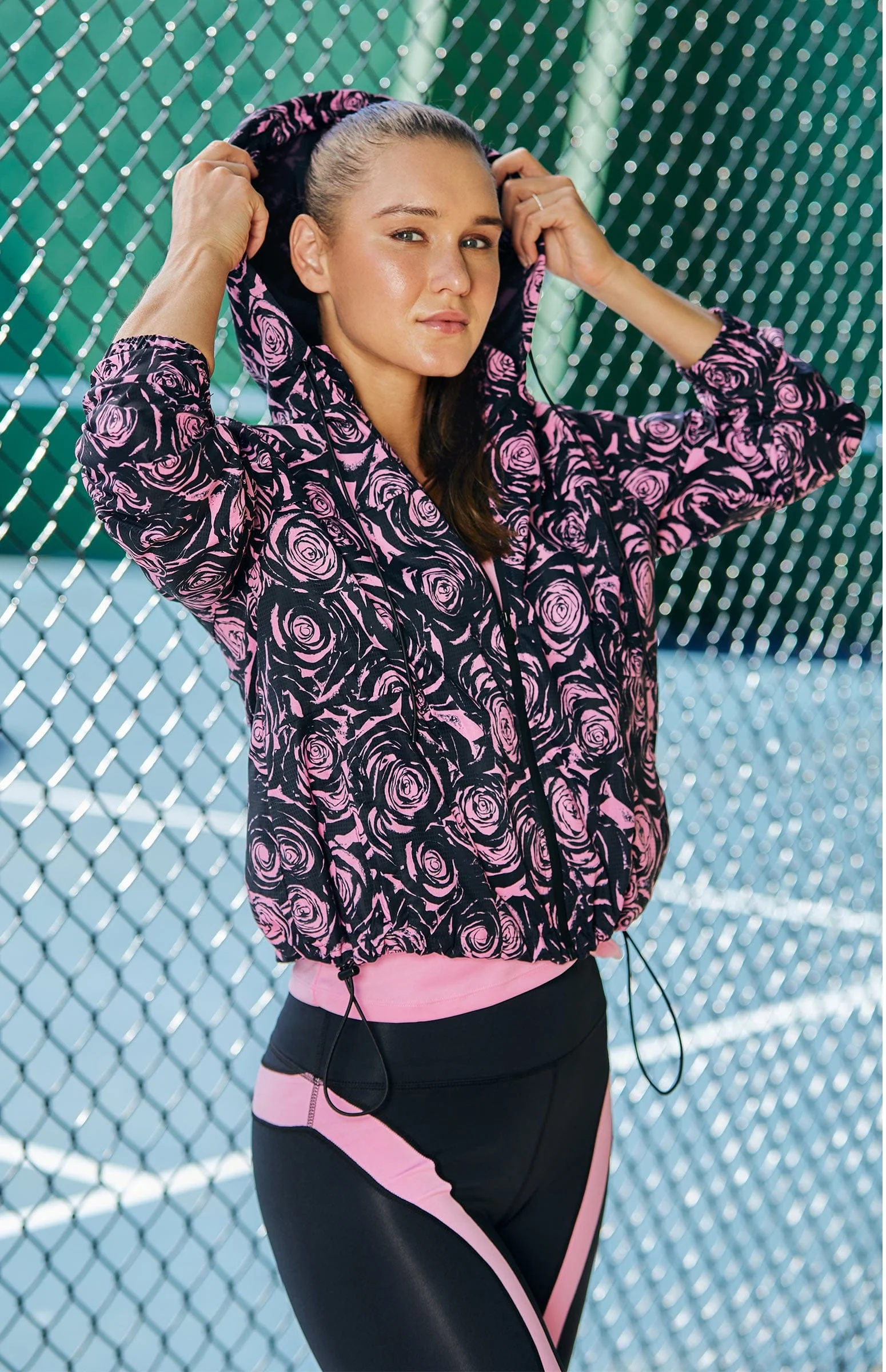 Resist Water Resistant Jacket - Pop Rose - Image 8