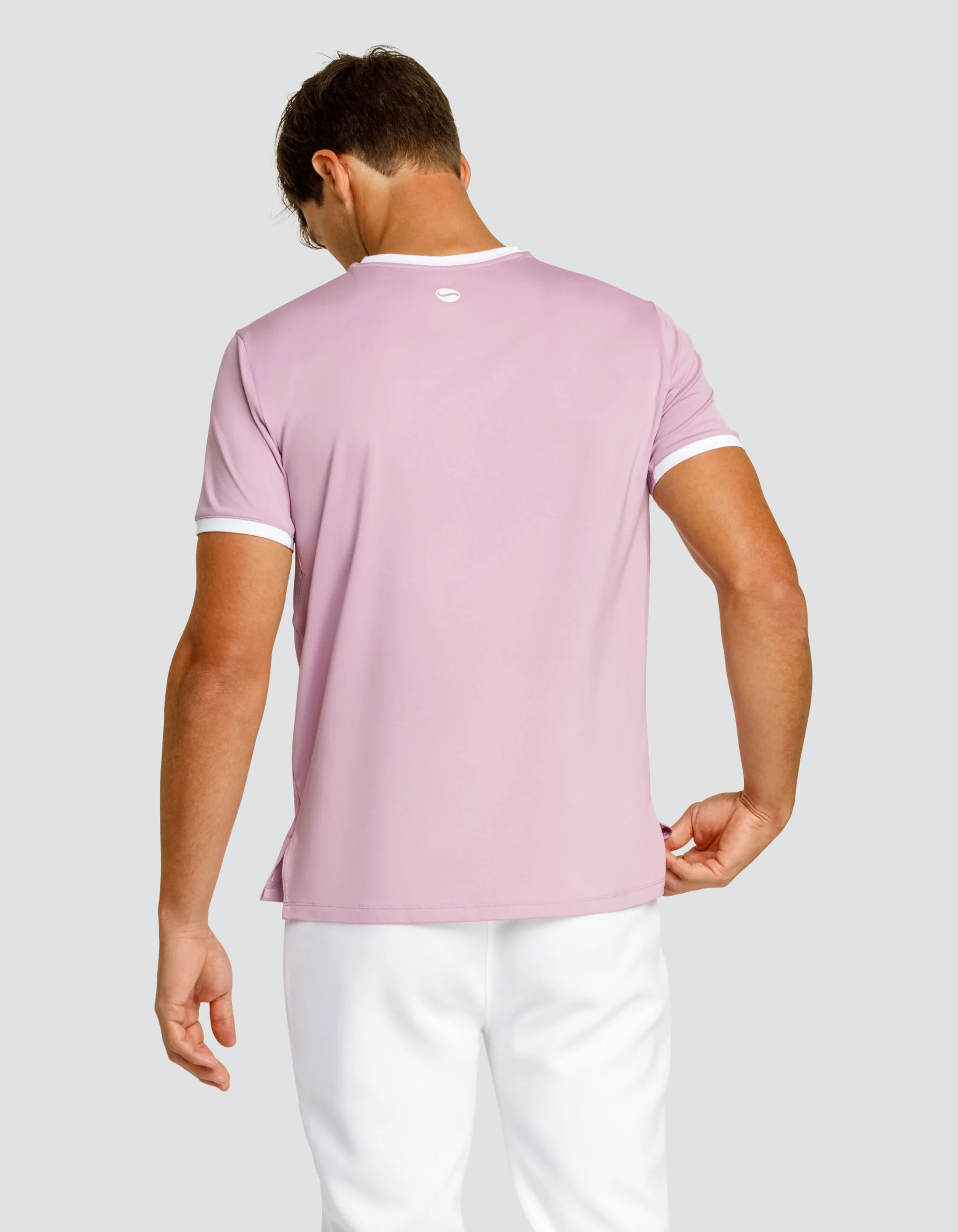 Ronaldo Short Sleeve Top - Lavender Mist - Image 2