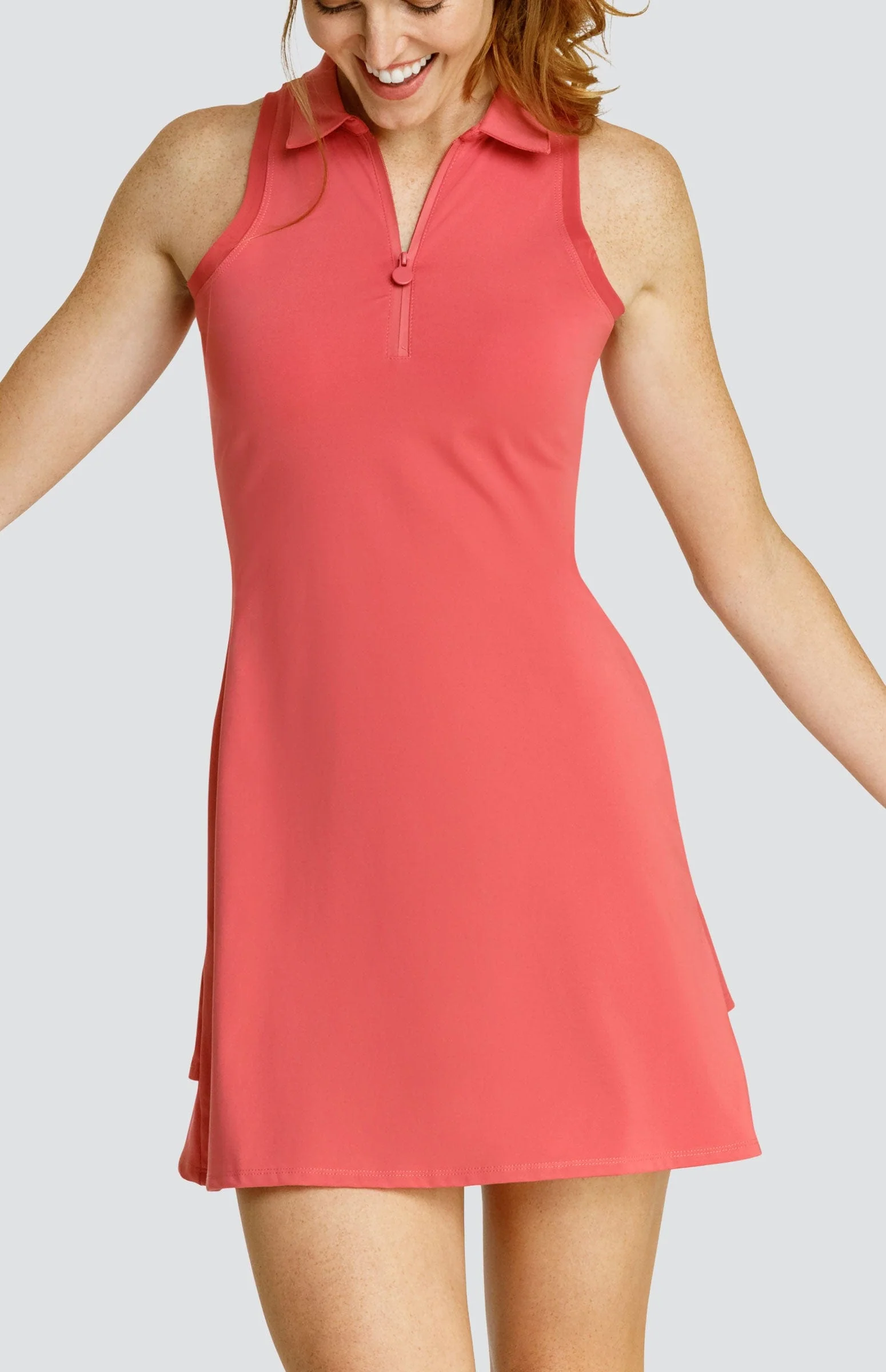 Suella 34" Dress - Cherry Rose - Image 3