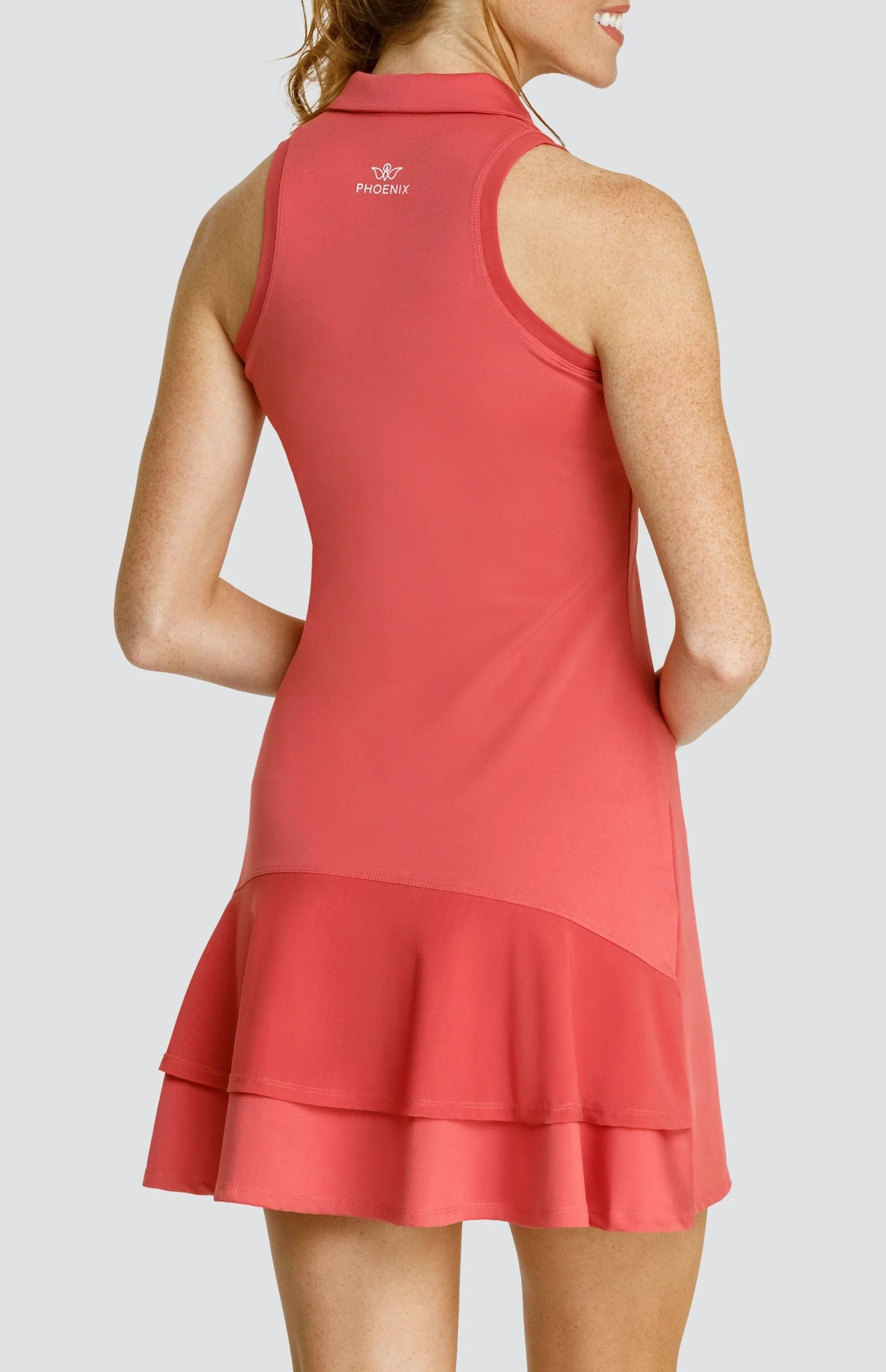 Suella 34" Dress - Cherry Rose - Image 4