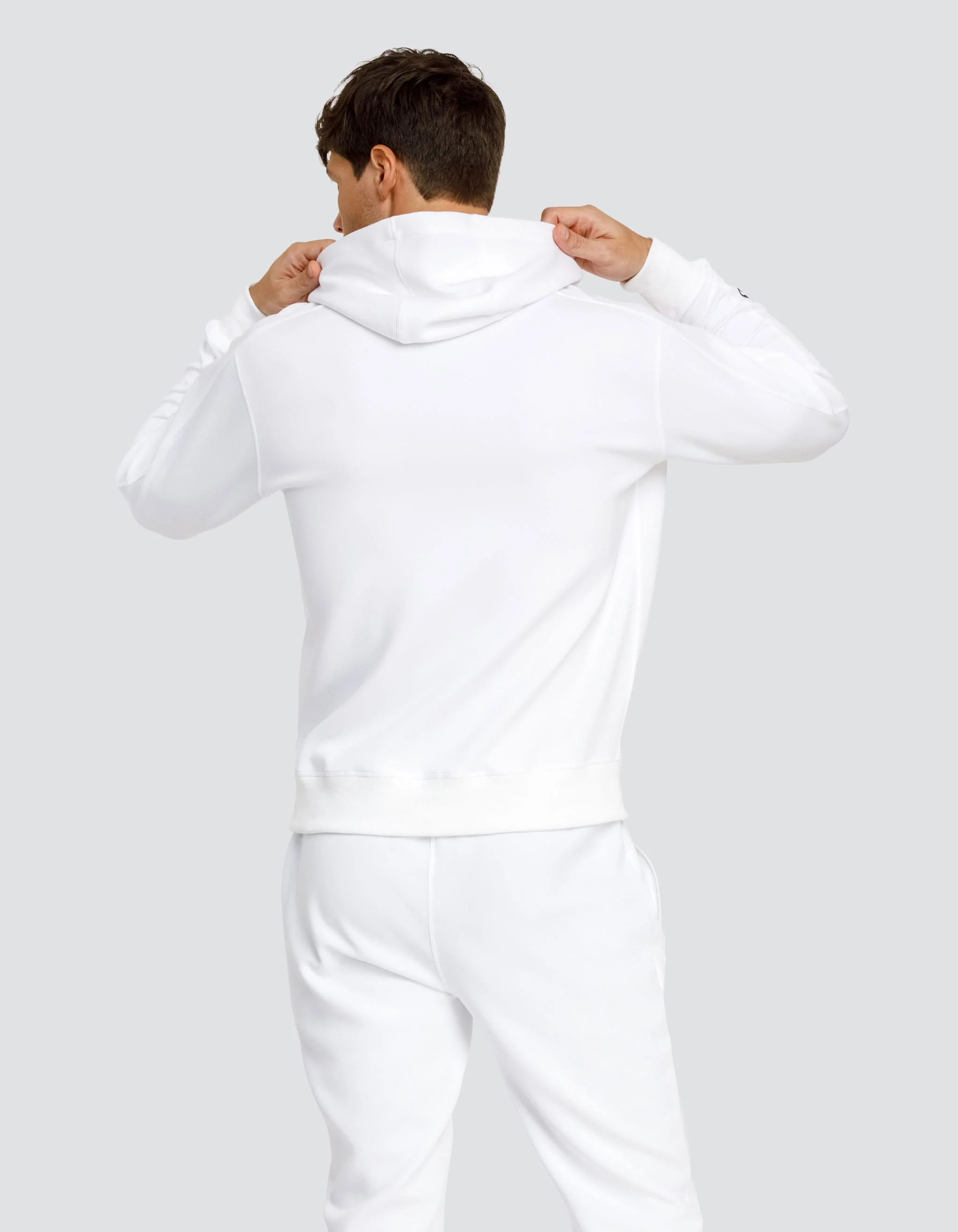 Vader Hooded Sweatshirt - Chalk White - Image 2