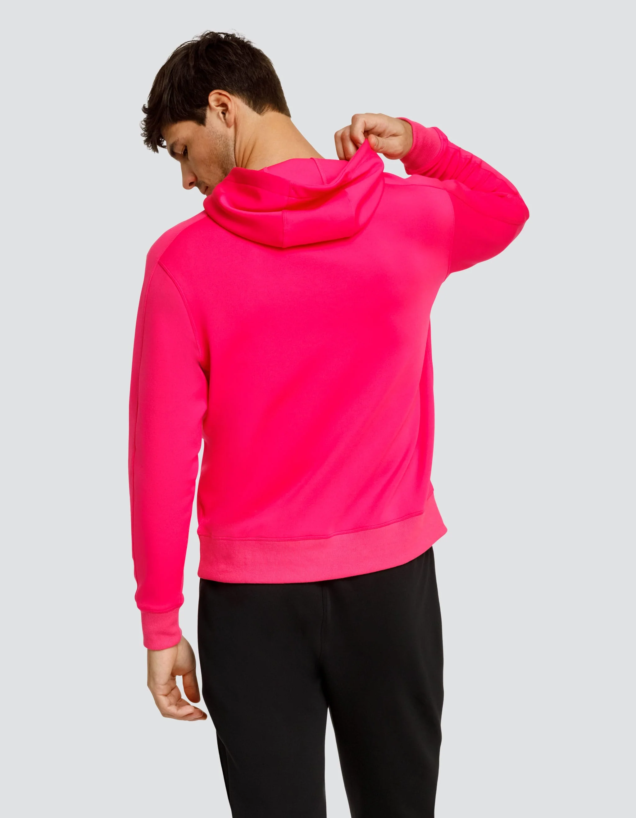 Vader Hooded Sweatshirt - Vivid Pink - Image 2
